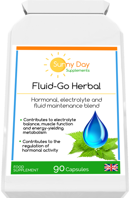 Fluid-Go Herbal. Fluid balance support and herbal diuretic