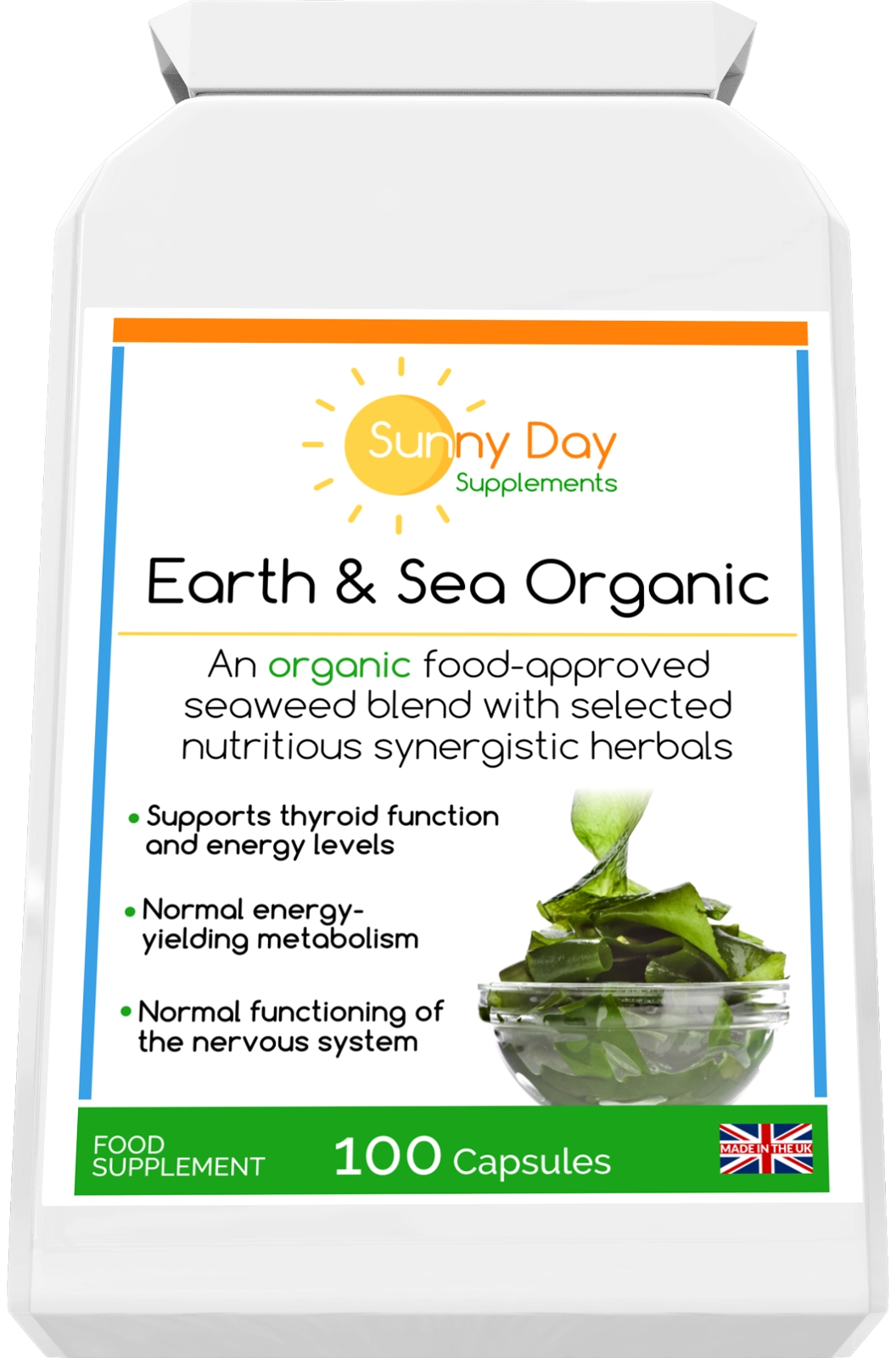 Earth & Sea Organic Seaweed/Herbal Blend Detox Formula